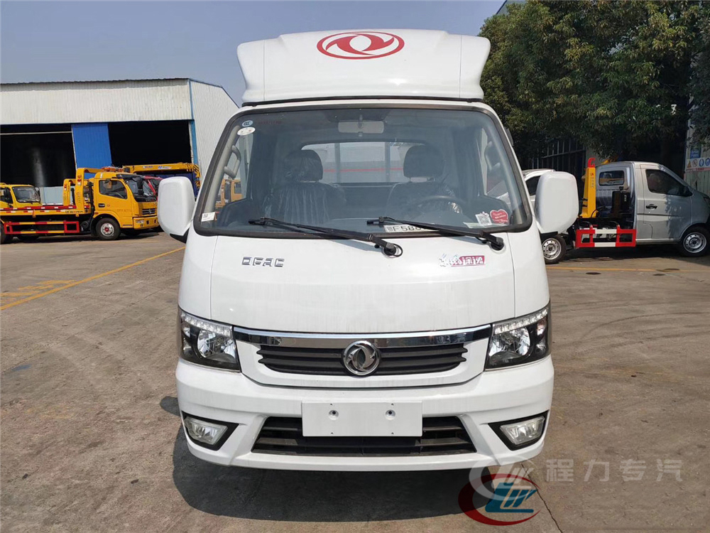 國六·東風(fēng)途逸15桶 藍牌桶裝垃圾車